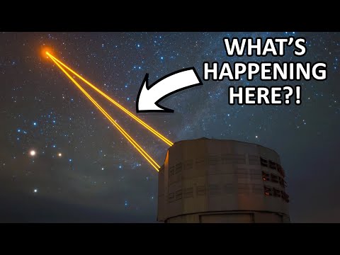 Why Do Telescopes Shoot LASERS Into Space?