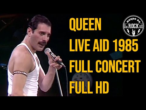 Queen - Live Aid 1985 - Show Completo - FULL HD 1080p REMASTER