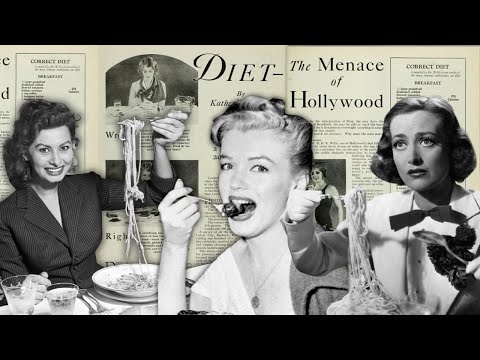 Shocking Old Hollywood Diets you won&#039;t believe (only 500 calories a day!?)