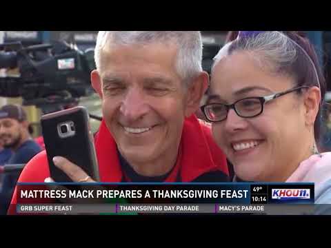 Mattress Mack feeds Thanksgiving meals to thousands