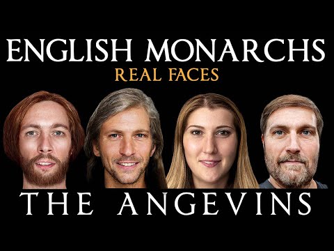 The Angevins-English Monarchs-Henry II-Richard the Lionheart-John-Queen Eleanor of Aquitaine