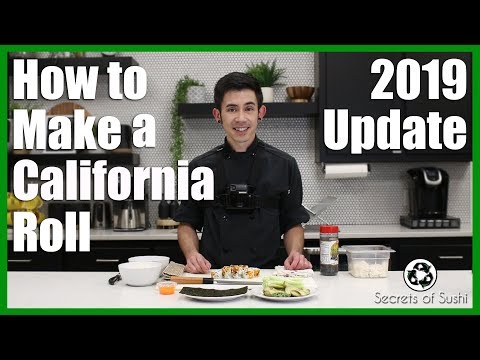 How to Make a California Roll - 2019 Update!