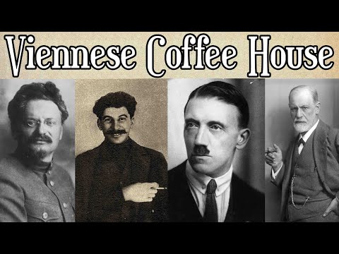 When Trotsky, Stalin, &amp; Hitler walked into a Coffee House : Viennese Coffee House History