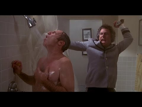 High Anxiety (1977) Parodies the Shower Scene from Psycho (1960)