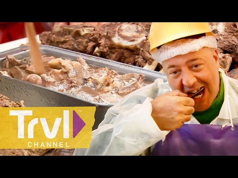 Eating Walrus and Jellied Moose Nose in Alaska | Bizarre Foods with Andrew Zimmern | Travel Channel