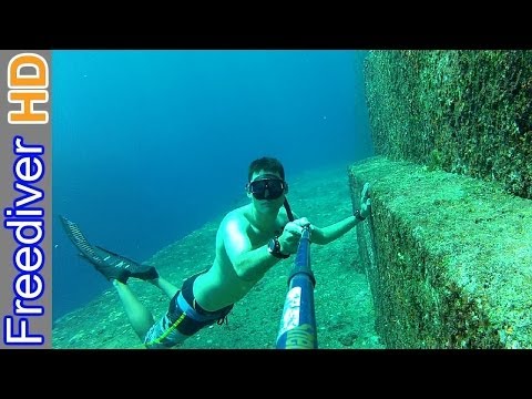 Freediving Yonaguni Pyramid | Aliens or Lost Civilization? | Yonaguni Monument