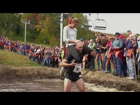 USA: wife-carrying competition