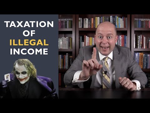 Taxes on Illegal Income