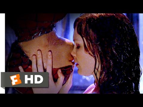 Spider-Man Movie (2002) - Upside-Down Kiss Scene (6/10) | Movieclips