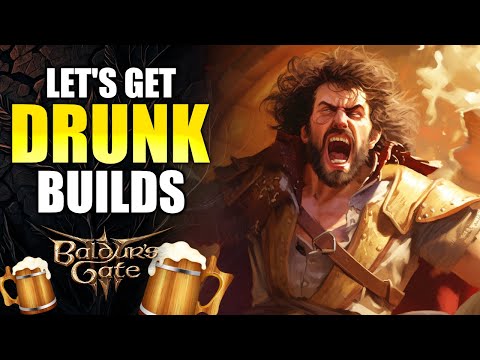 Baldur&#039;s Gate 3 - Drunk Builds (Powerful Items!)