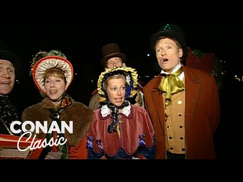 Conan Goes Christmas Caroling | Late Night with Conan O’Brien