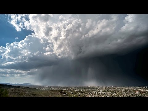 Rain Bomb: Rare &#039;Wet Microburst’ Caught on Camera in Stunning Timelapse