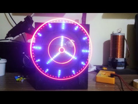 POV CLOCK using arduino nano || tech ninjA