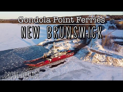 Gondola Point Ferries | Frozen River Winter Crossing