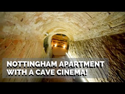 Nottingham apartment with a CAVE cinema! | Property Tour