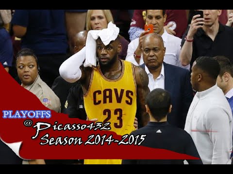 LeBron James NASTY CUT on his head - crashed into a TV CAMERA - But returns OK !