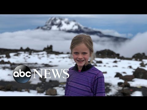 7-year-old Texas girl just climbed Mt. Kilimanjaro as tribute to her late father
