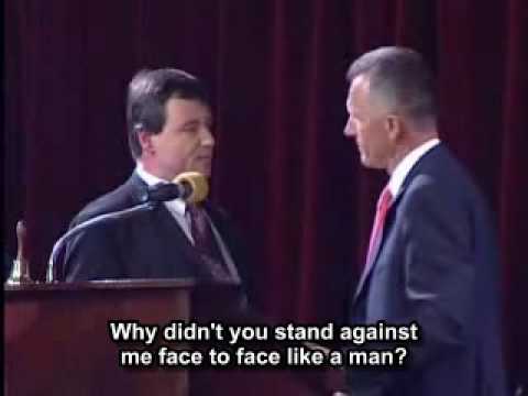 Politician fight (Rath vs. Macek) w/ English subs