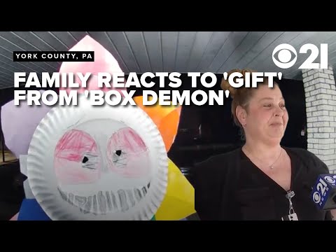 &#039;Box Demon&#039; leaves &#039;gift&#039; on family&#039;s doorstep, woman thought it contained anthrax
