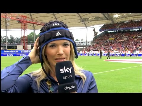 Ouch! TV Reporter Hit on Live TV