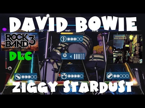 David Bowie - Ziggy Stardust - Rock Band 3 DLC Expert Full Band (January 25th, 2011)