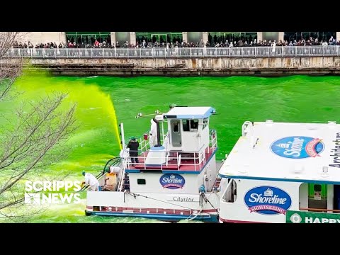 St. Patrick&#039;s Day tradition: Why Chicago dyes its river green