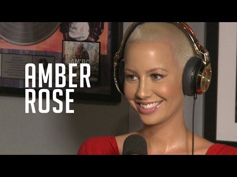 Amber Rose is BFFs with Rosenberg + gets deep on stripping w/ Ebro