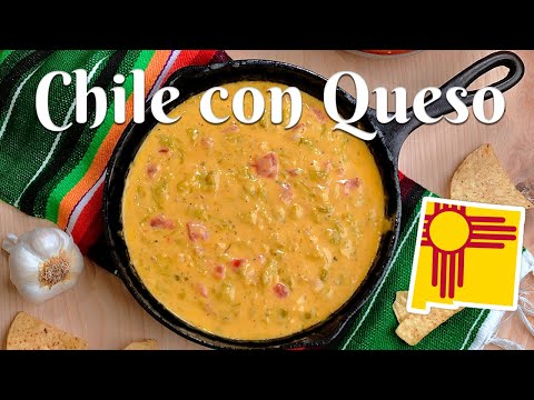 CHILE CON QUESO: How to Make the Best Chile Con Queso with Hatch Green Chile/Delicious Easy Recipe