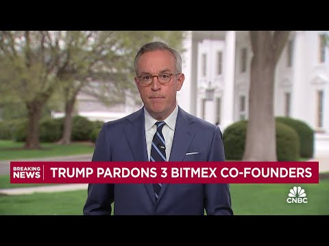 Trump pardons three BitMEX crypto exchange co-founders