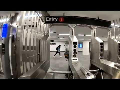 ⁴ᴷ Walking Tour of WTC Cortlandt (1) Subway Station