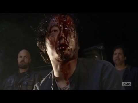 The Walking Dead Season 7 - Abraham and Glenn&#039;s Death