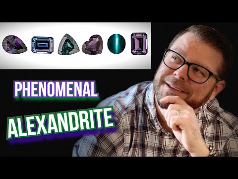 Alexandrite: Phenomenal gemstones explained. What makes Alexandrite a unique and amazing gemstone?