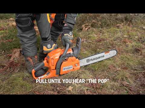 How To Start A Chainsaw With Husqvarna