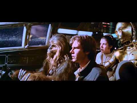 Millennium Falcon Asteroid Field Scene - The Empire Strikes Back 1980 (1080p)