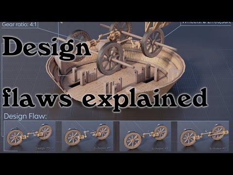 Da Vinci&#039;s Failure, Or Intention? Design Flaws Explained And Solved.