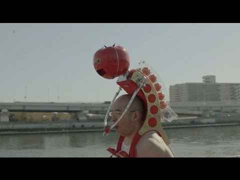 Meet Tomatan, a wearable robot that feeds you tomatoes as you run