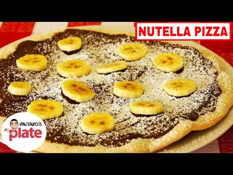 NUTELLA PIZZA RECIPE | How to make Nutella Dessert Pizza