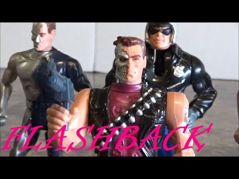 Retro Flashback #3 Terminator 2: Judgement Day Action Figures Kenner Toys