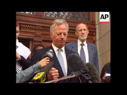 Thatcher leaves court after coup-related hearing