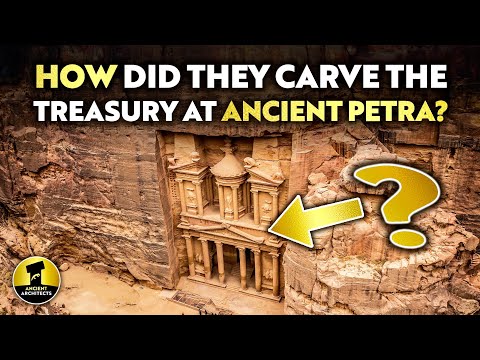 The Treasury of Ancient Petra: How Was it Made? | Ancient Architects