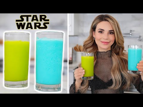 How To Make Star Wars Blue &amp; Green Milk! - NERDY NUMMIES