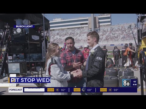 10-second pit stop wedding at NASCAR Las Vegas race