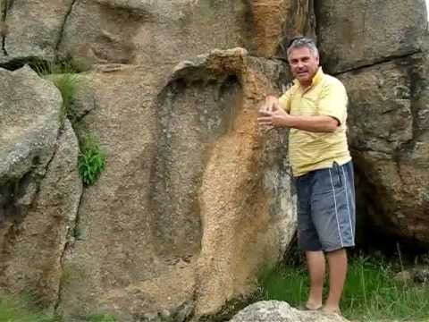 Giant Foot Print 200 Million Yrs Old - South Africa