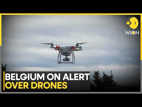 Belgium: Helicopters &amp; Drone Jammers Fail to Intercept Mysterious Drones | WION