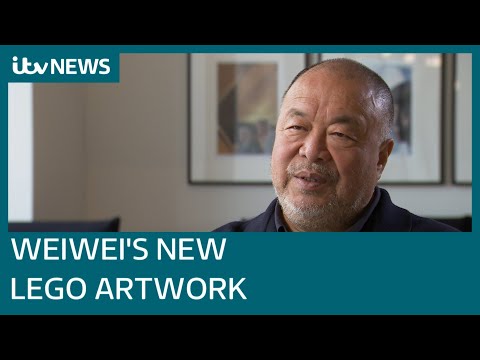 New artwork by Ai Weiwei sees Monet&#039;s &#039;The Water Lilies&#039; reconstructed through Lego | ITV News