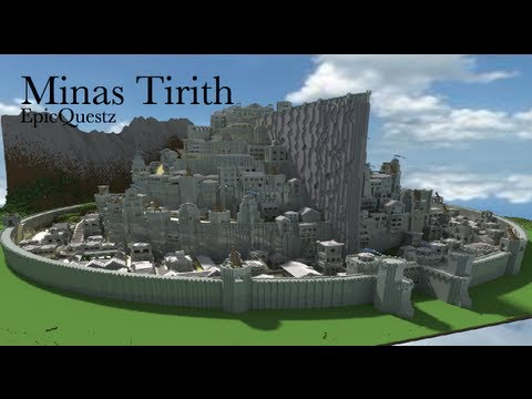 Minecraft Minas Tirith - A lord of the rings build