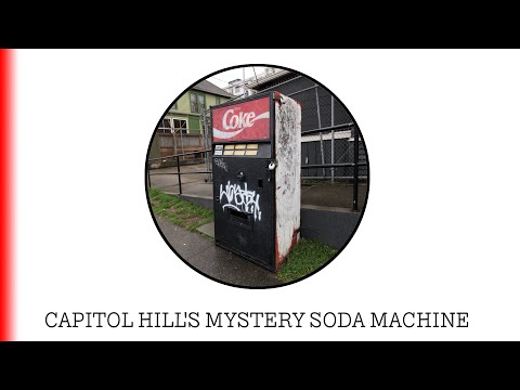CAPITOL HILL&#039;S MYSTERY SODA MACHINE.