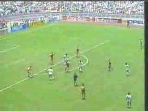 Manuel Negrete México vs. Bulgaria Copa FIFA del Mundo 86