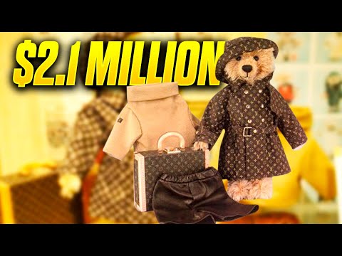 World&#039;s Most Expensive Teddy Bear - $2.1 Million Louis Vuitton Bear