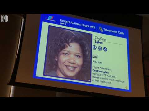 CeeCee Lyles leaves voicemail for husband on from plane on 9/11